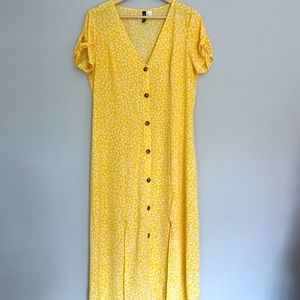 Women short sleeve maxi dress